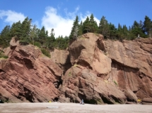 Hopewell Rocks in canada